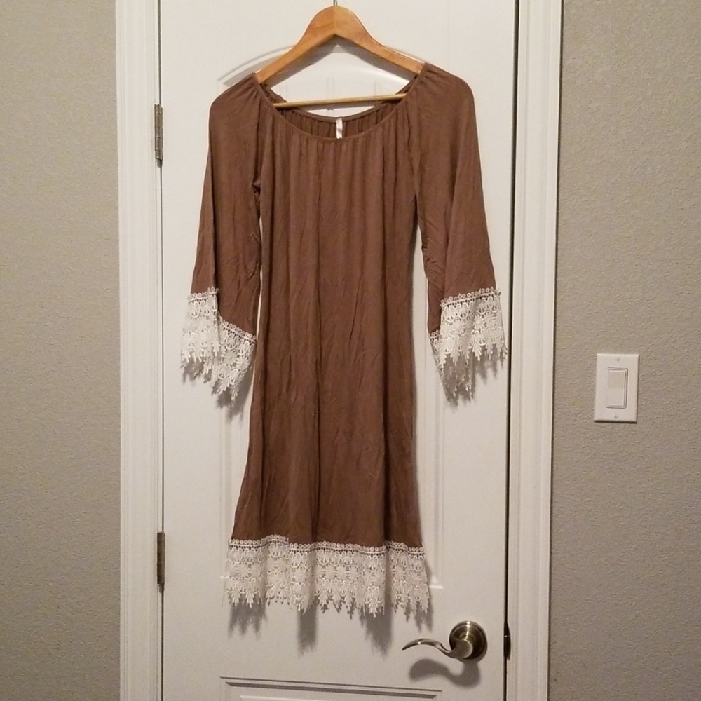 Voll Style Brown Dress Size Small